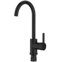 Смеситель для кухни Orange OneLife P04-001B Черный — фото 2, Смесители для кухни