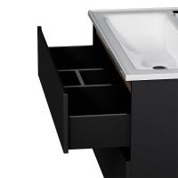 Тумба под раковину AM.PM X-Joy 100 M85AFHX1002BM подвесная Черная матовая — фото 3, Мебель для ванной