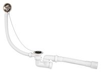 Товар: Слив-перелив Wirquin 30718061 фурнитура хром - фото 1 Слив-перелив Wirquin 30718061 фурнитура хром — фото 1, Сливы-переливы