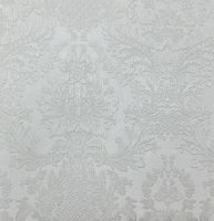 Обои Prima Italiana Medici 80001 Винил на флизелине (1,06*10) Белый/Серебряный, Дамаск — фото 3, Обои для стен