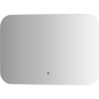 Зеркало Defesto Opti 60x40 DF 2812RH с подсветкой 17W-3000К/ИК - выключатель/Теплый белый свет — фото 1, Мебель для ванной