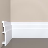 Плинтус Bello Deco XPS П 13 00-00104297 2000x140x20 мм — фото 1, Плинтуса напольные