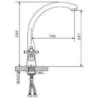 Товар: Смеситель для кухни Gappo G4145 Хром - фото 10 Смеситель для кухни Gappo G4145 Хром — фото 10, Смесители для кухни