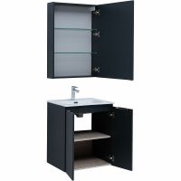 Товар: Комплект мебели для ванной Aquanet Алвита New 60 274223 подвесной Антрацит - фото 4 Комплект мебели для ванной Aquanet Алвита New 60 274223 подвесной Антрацит — фото 4, Комплекты мебели для ванной