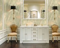 Товар: Обои LOYMINA Amazonia Ins3 001 Флизелин (1*10,05) Серый/Белый, Листья - фото 2 Обои LOYMINA Amazonia Ins3 001 Флизелин (1*10,05) Серый/Белый, Листья — фото 2, Обои для стен