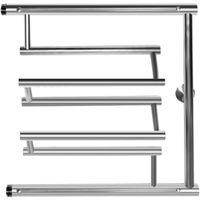 Водяной полотенцесушитель Ника Econ ПМ3 60x80 с полкой Хром — фото 1, Водяные полотенцесушители