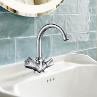 Смеситель для раковины WesnaArt Kamila KAM16-230-23110 Хром — фото 2, Смесители для раковины