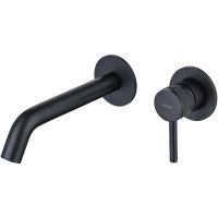 Смеситель для раковины Allen Brau Priority 5.31030-31 Черный матовый — фото 1, Смесители