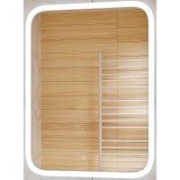 Зеркало Континент Glamour 500х700 ЗЛП243 с подсветкой с сенсорным выключателем — фото 1, Зеркала в ванную комнату