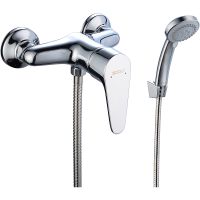 Смеситель для душа Ростовская Мануфактура Сантехники Boou B8282-4A Хром — фото 1, Смесители