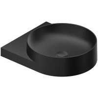 Раковина Ravak Yard 40 XJX0D240002 Черная матовая — фото 1, Раковины подвесные