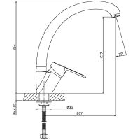 Товар: Смеситель для кухни Orange Prim M42-002cr Хром - фото 8 Смеситель для кухни Orange Prim M42-002cr Хром — фото 8, Смесители для кухни