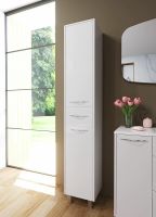 Шкаф пенал Эстет Barcelona 35 L ФР-00003590 Белый — фото 2, Пеналы для ванной комнаты