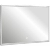 Зеркало Abber See 80 AG6108SL-0.8 с подсветкой Серебро с сенсорным выключателем и диммером — фото 1, Мебель для ванной