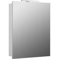 Зеркальный шкаф Aquaton Лондри 60 1A278502LH010 Белый глянцевый — фото 3, Мебель для ванной