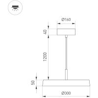 Подвесной светильник Arlight Elegant 033919(1) Белый — фото 4, Подвесные светильники