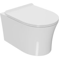 Товар: Унитаз Point Вега PN41711 подвесной с сиденьем Микролифт - фото 1 Унитаз Point Вега PN41711 подвесной с сиденьем Микролифт — фото 1, Унитазы