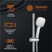 Товар: Душевая система Orange M36-944cr Хром - фото 13 Душевая система Orange M36-944cr Хром — фото 13, Душевое оборудование. Душевая программа
