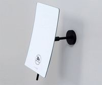 Косметическое зеркало WasserKRAFT с увеличением Черное матовое арт-K-1001BLACK — фото 2, Косметические зеркала