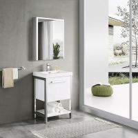 Товар: Зеркальный шкаф Esbano 50 ESMS5005 с подсветкой с инфракрасным выключателем - фото 2 Зеркальный шкаф Esbano 50 ESMS5005 с подсветкой с инфракрасным выключателем — фото 2, Зеркальные шкафы в ванную