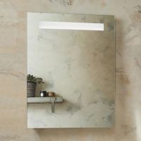 Зеркало Jacob Delafon Parallel 50 EB1410RU-NF с подсветкой с подогревом и инфракрасным выключателем — фото 1, Зеркала в ванную комнату