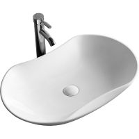 Раковина-чаша Ceruttispa 67 CR7031 СТ9582 Белая — фото 1, Раковины накладные