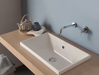 Товар: Раковина Globo Stockholm 75 FO075.BI Белая - фото 2 Раковина Globo Stockholm 75 FO075.BI Белая — фото 2, Раковины