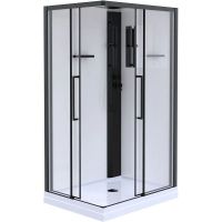 Душевая кабина Esbano Muse ESM-108CKR 100x80 L ESKM108CKRL без гидромассажа — фото 1, Душевые кабины