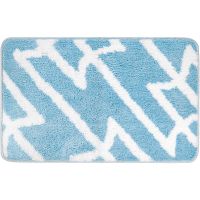 Коврик для ванной комнаты Iddis Base 50х80 BPQS02Mi12 Голубой — фото 1, Аксессуары для туалета