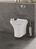 Товар: Унитаз Orange C02-100W подвесной с сиденьем Микролифт - фото 4 Унитаз Orange C02-100W подвесной с сиденьем Микролифт — фото 4, Подвесные унитазы