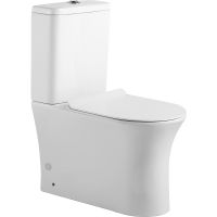 Унитаз компакт Agger AT01000 с бачком и сиденьем Микролифт — фото 1, Напольные унитазы