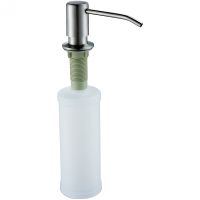 Дозатор для моющего средства Alveus Callas Sat 1129077 Сатинированная сталь — фото 1, Дозаторы для кухонных моек