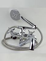 Смеситель для ванны Viko универсальный Хром арт-V-1115 — фото 5, Смеситель для ванны