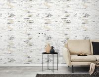 Обои Accento Meet Point 285301 Винил на флизелине (1,06*10,05) Белый/Бежевый/Черный, Геометрия/Горох/Линии — фото 3, Обои для стен