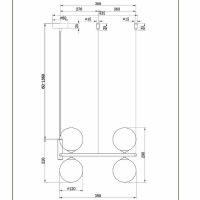 Товар: Подвесной светильник Maytoni Modern Ring MOD013PL-04W Белый - фото 3 Подвесной светильник Maytoni Modern Ring MOD013PL-04W Белый — фото 3, Подвесные светильники