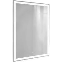 Зеркало Raval Prima 60 Prim.02.60/W/RL с подсветкой с бесконтактным выключателем — фото 1, Зеркала в ванную комнату