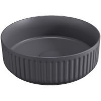 Раковина-чаша Allen Brau Fantasy Line 36 4.11032.AN Антрацит — фото 1, Раковины накладные