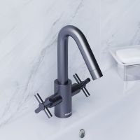 Смеситель для раковины Damixa RedBlu Neo Classic 270210000 Графит — фото 2, Смесители