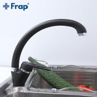 Смеситель для кухни Frap F4113-7 Черный матовый — фото 8, Смесители для кухни
