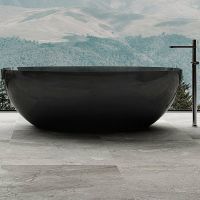 Ванна из полиэфирной смолы Vincea 170х75 VBT-6T01B Черная без гидромассажа — фото 1, Ванны из полиэфирной смолы