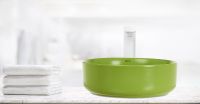 Раковина-чаша WeltWasser Elbach 3134 MGG 35 10000004517 Салатовая матовая — фото 3, Раковины накладные