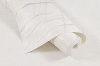 Обои Артекс Murano 10812-01 Винил на флизелине (1,06*10,05) Белый/Серый, Абстракция/Линии — фото 2, Обои для стен