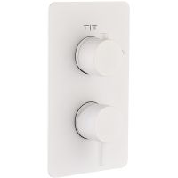 Смеситель для душа Boheme Cell 135-3-MW Белый матовый — фото 1, Смесители