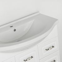 Товар: Тумба под раковину Style Line Олеандр-2 100 Люкс Белый - фото 3 Тумба под раковину Style Line Олеандр-2 100 Люкс Белый — фото 3, Мебель для ванной