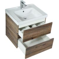 Товар: Тумба под раковину Art&Max AM-Techno-600-2C-SO-LW646 подвесная Дуб бомонд Лофт - фото 2 Тумба под раковину Art&Max AM-Techno-600-2C-SO-LW646 подвесная Дуб бомонд Лофт — фото 2, Мебель для ванной