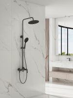 Душевая система Splenka S41.24.09 Графит матовый — фото 2, Душевые стойки