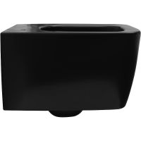 Унитаз Allen Brau Liberty 2 4.33007.31 подвесной Черный матовый без сиденья — фото 22, Подвесные унитазы