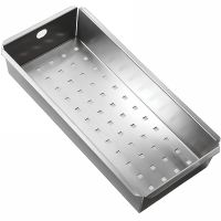 Коландер Alveus 1119835 Сатинированная сталь — фото 1, Коландеры