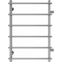 Водяной полотенцесушитель Terminus Квинта П6 500х800 бп500 4670078530172 Хром, боковое подключение, G 1" НР — фото 2, Водяные полотенцесушители
