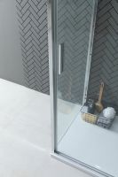 Душевой уголок Aquanet Pleasure Evo AE65-130x80-CT 130x80 324121 профиль Хром стекло прозрачное — фото 8, Прямоугольные душевые уголки